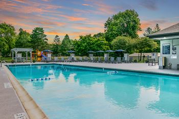 Resort Style Swimming Pool at The Waverly, Belleville, MI, 48111